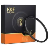 

                                    K&F Concept 58mm Nano-X 1/4 Black Diffusion Black Mist Camera Lens Filter