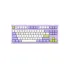 MONKA 6087 Aluminium Alloy Prebuilt Hyacinth Switch Mechanical Keyboard