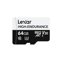 Lexar High-Endurance 64GB MicroSD UHS-I Memory Card