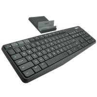 Logitech K375s Multi-Device Wireless Keyboard and Stand Combo, 1Y (920-008250)