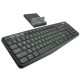 Logitech K375s Multi-Device Wireless Keyboard and Stand Combo