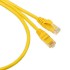 Vivanco Cat-6 U/Utp Patch Cord,(Unshielded Pvc, Yellow, 1m)