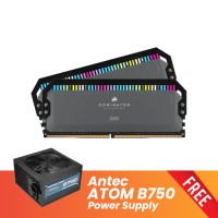 

                                    Corsair DOMINATOR PLATINUM RGB 32GB (16GBx2) DDR5 5200MHz C40 Desktop Ram