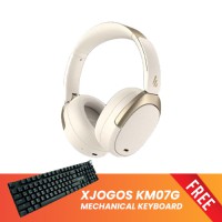 Edifier WH950NB Wireless Noise Cancellation Over-Ear Headphone-Ivory