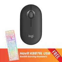 Logitech M350S PEBBLE Mouse 2 Multi-Device Bluetooth Mouse (Graphite)