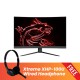 MSI Optix G27C4 27" Curved 165Hz VA LED Monitor