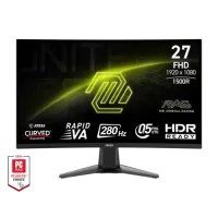 

                                    MSI MAG 276CXF 27" 280Hz VA FHD Curved Gaming Monitor