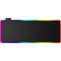 

                                    LOGITECH GLOWING COOL RGB Pure BLACK COLOR WATERPROOF Gaming Mouse Pad