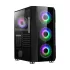 Safeway Veloce Pro MTG-1925 Mid Tower Black ATX Gaming Casing