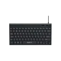 

                                    Havit KB224 Wired Black Mini Multimedia Keyboard with Bangla