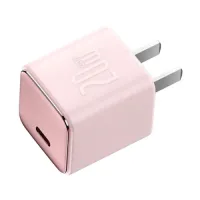 

                                    Baseus GaN3 1C 20W CN Fast Charger Adapter (Pink)