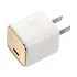 Baseus GaN3 1C 20W CN Fast Charger Adapter (White)