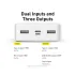 Baseus PPBD050002 Bipow 10000mAh White 15W Power Bank with Digital Display