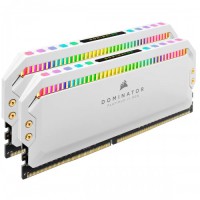 

                                    Corsair DOMINATOR PLATINUM RGB 16GB (2x8GB) DDR4 3200MHz C16 RAM Kit White