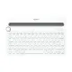 Logitech K480 Bluetooth Multi Device White Keyboard