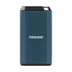 Transcend ESD410C 1TB USB 3.2 Gen 2 Type-C to USB Type-A Dark Blue Portable External SSD