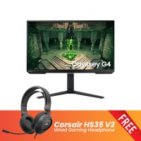 Samsung ODYSSEY G4 LS27BG400EWX 27" 240Hz IPS FHD Gaming Monitor