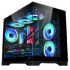 XTREME 500B WITH 3 ARGB FAN, TEMPERED GLASS BLACK CASE