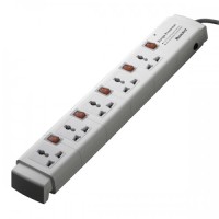 

                                    Huntkey PZC504 FivePorts 3 Line Surge Protection PowerStrip