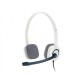 Logitech H150 STEREO Headset White with dual port