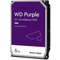 

                                    Western Digital Purple 6TB 3.5" 5400RPM Surveillance HDD