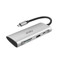 

                                    WiWu Alpha A731HP 7 in 1 USB Type C Hub