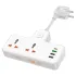 Hoco AC11A Voyage 6-Ports Expansion Power Strip