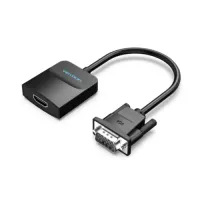 

                                    Vention ACNBB VGA to HDMI Converter with Female Micro USB and Audio Port