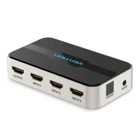 

                                    VENTION AFJH0 3 In 1 Out HDMI Switcher With Audio Separation