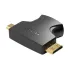 Vention AGFB0 2-in-1 Micro & Mini HDMI Male to HDMI Female Converter