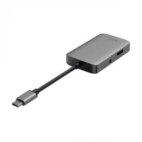 

                                    WiWU Alpha A513HVP 5 in 1 USB Type C HUB Gray