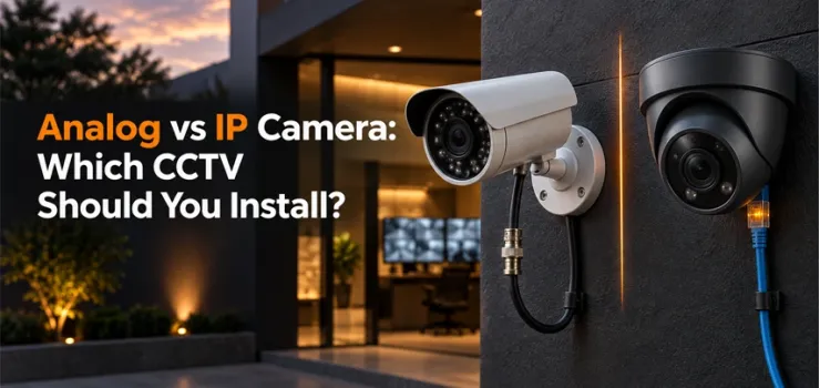 Analog vs IP Camera: Which CCTV System Should You Install?