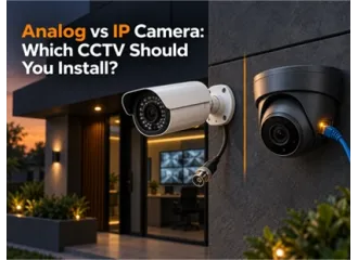Analog vs IP Camera: Which CCTV System Should You Install?