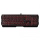 A4TECH Bloody Q135 Illuminate Red Backlit Gaming Keyboard