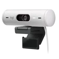 

                                    Logitech BRIO 500 Full HD 1080p 4MP Auto-framing Webcam (Off White)