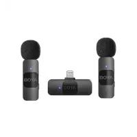 

                                    BOYA BY-V2 Ultracompact 2.4GHz Wireless Microphone System for iOS Device