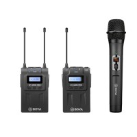 

                                    BOYA BY-WM8 Pro-K4 UHF Dual-Channel Wireless Microphone System