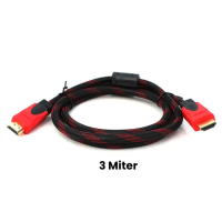 

                                    HDMI Cable High Speed Black & Red 3 Miter