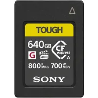 

                                    Sony CFexpress Type A TOUGH 640GB Memory Card