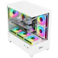 

                                    Carbono CG360TB White M-ATX Mid Tower Gaming Casing