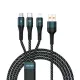 Awei CL-972 3 1n 1 120W Fast Charging Cable