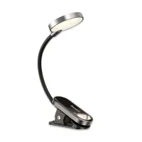 

                                    Baseus DGRAD-0G Comfort Reading USB Charging Mini Portable Clip Lamp - Dark Gray