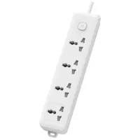 Deli CT703 2 Pin 4 Port 3 Meter Power Strip