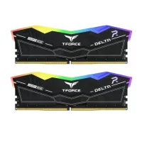 

                                    TEAM T-FORCE DELTA RGB Black 32GB (16GBx2) 7200MHz DDR5 Gaming RAM