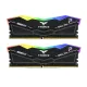 TEAM T-FORCE DELTA RGB Black 32GB (16GBx2) 7200MHz DDR5 Gaming RAM