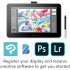 Wacom One DTC-133/W0 13.3 Inch with Pen Display For Art And Drawing Graphics Table