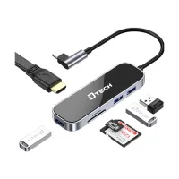 

                                    DTECH TYPE-C TO HUB+HDMI+PD+CARD READER 7 IN 1 T0040