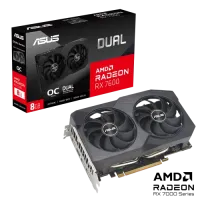 

                                    ASUS Dual Radeon RX 7600 V2 OC Edition 8GB GDDR6 Graphics Card