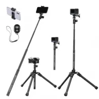 

                                    K&F Concept KF09.120 E224A3 BH-18 Aluminum Portable Camera Tripod