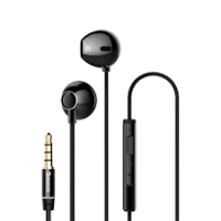 

                                    Baseus Encok H06 3.5mm Ear Phone (Single Port)  Black